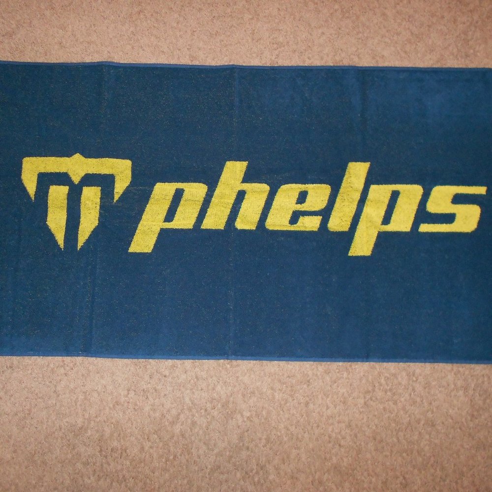 (Michael) PHELPS TOWEL Fitness 27x55in swimming beach